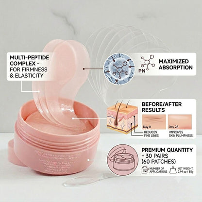 Collagen Peptide Eye Care Patches Smile Lines Eye Mask
